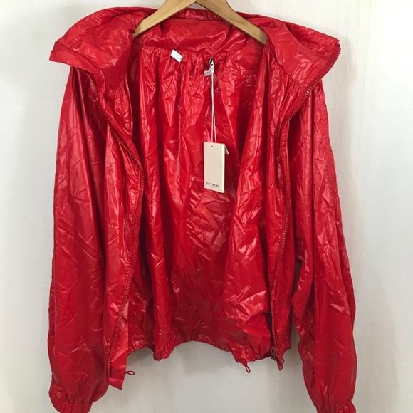 Givenchy Shiny Logo Nylon Windbreaker - Picture 13 of 16
